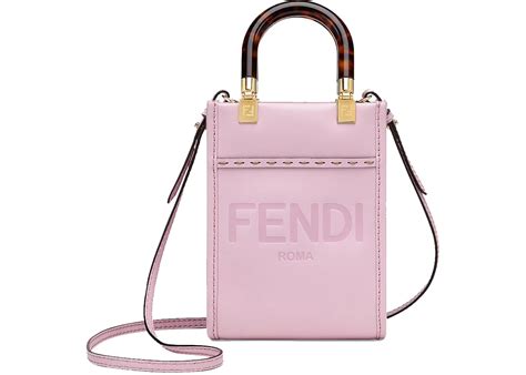 fendi mini sunshine shopper pink|mini sunshine shopper.